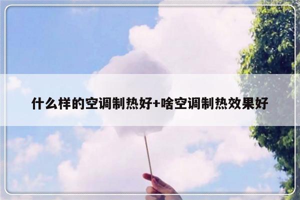 什么样的空调制热好+啥空调制热效果好
