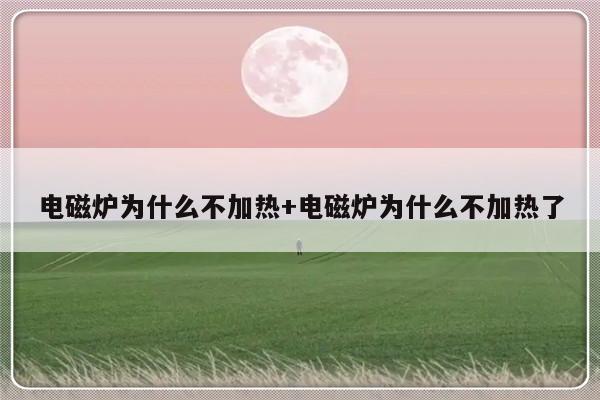 电磁炉为什么不加热+电磁炉为什么不加热了
