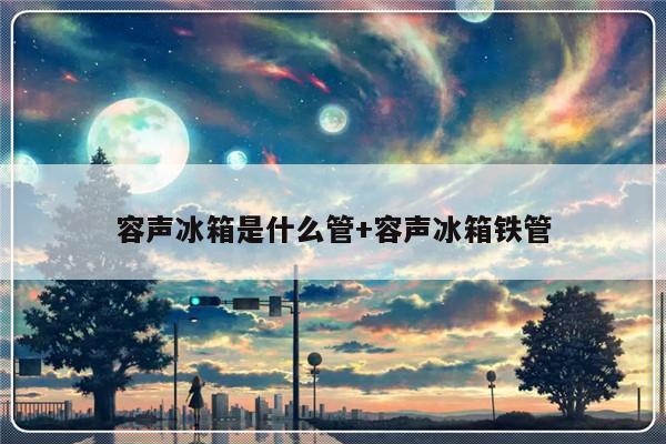 容声冰箱是什么管+容声冰箱铁管