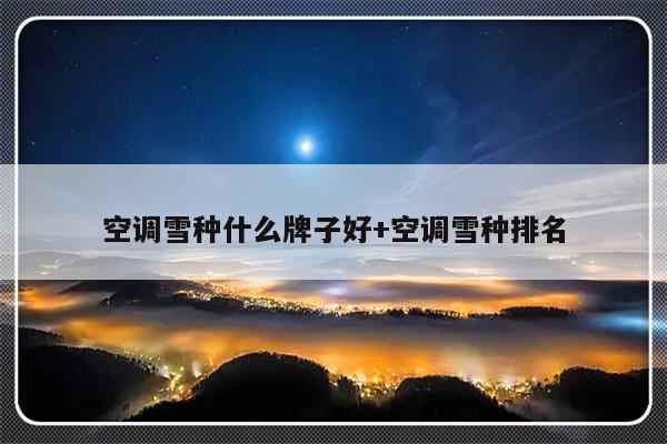 空调雪种什么牌子好+空调雪种排名