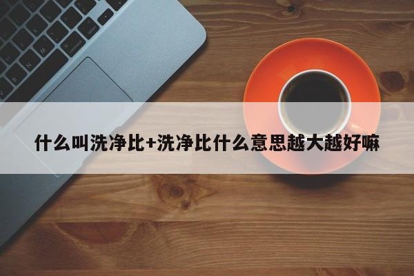 什么叫洗净比+洗净比什么意思越大越好嘛
